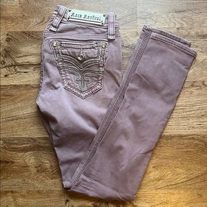 Rock Revival Women's purple wash Skinny Jeans